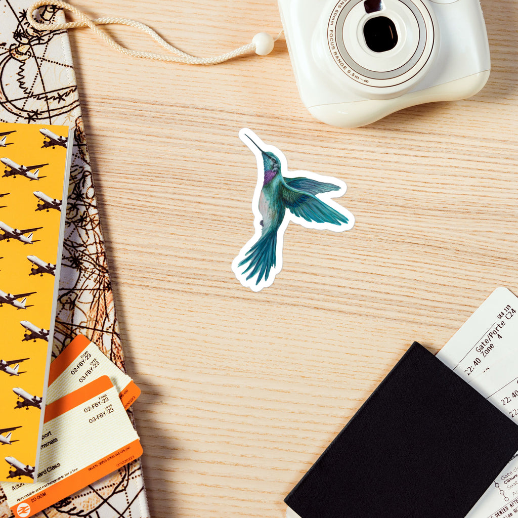 Vinyl decals- Hummingbird