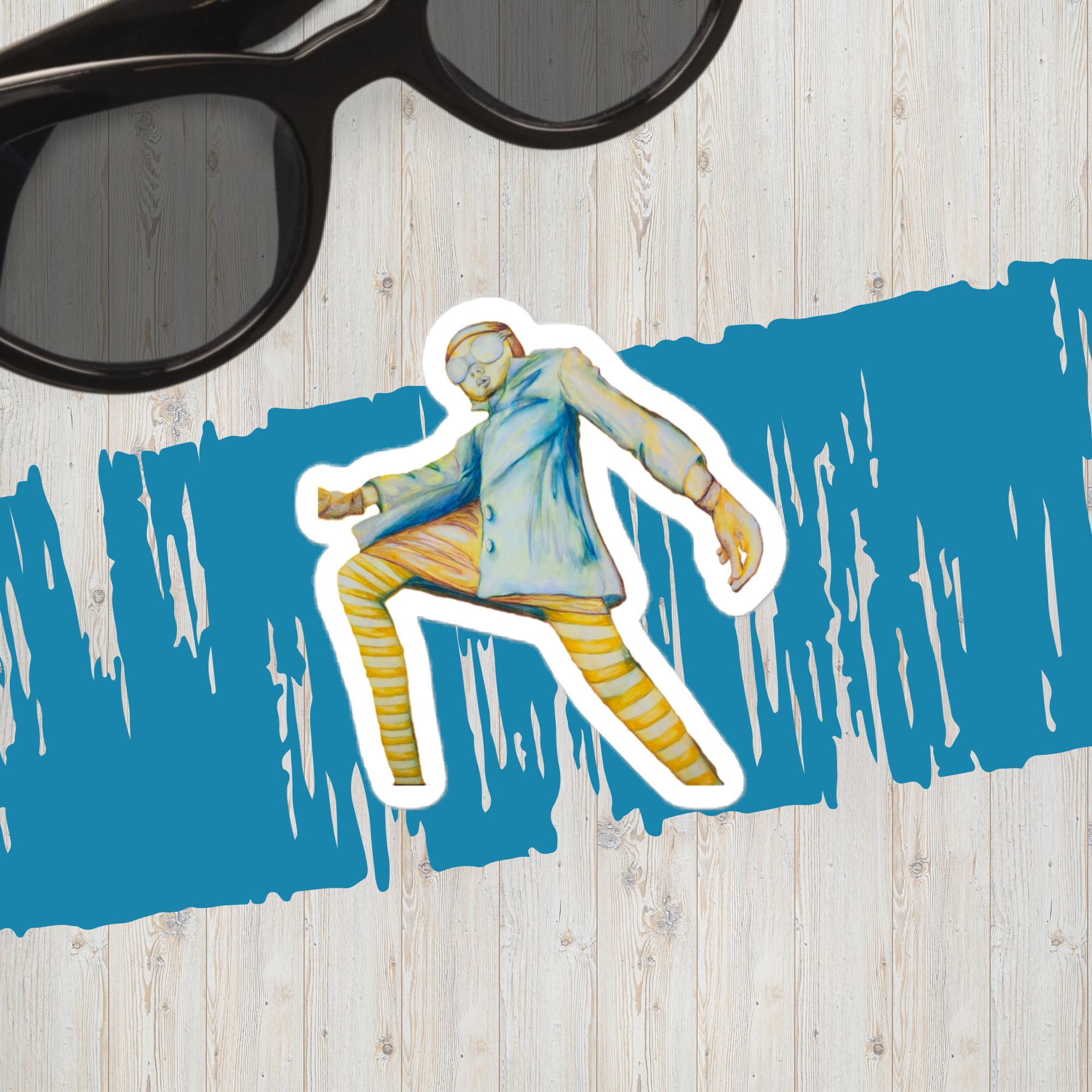 Vinyl decals- Rain At My Back