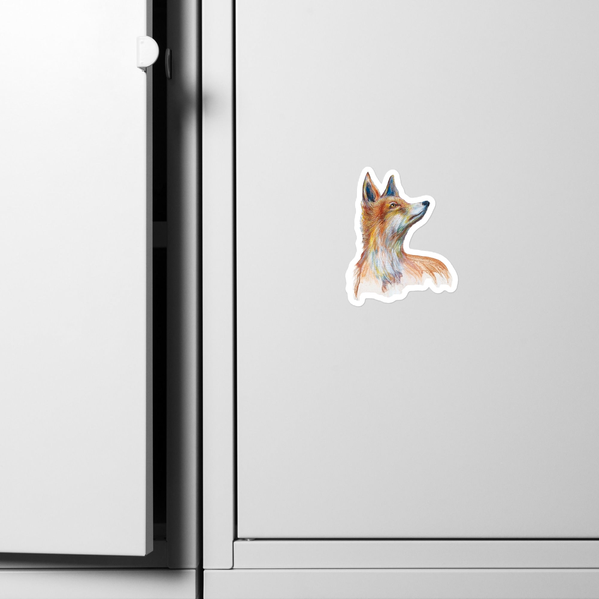 Vinyl decals- Attention Fox