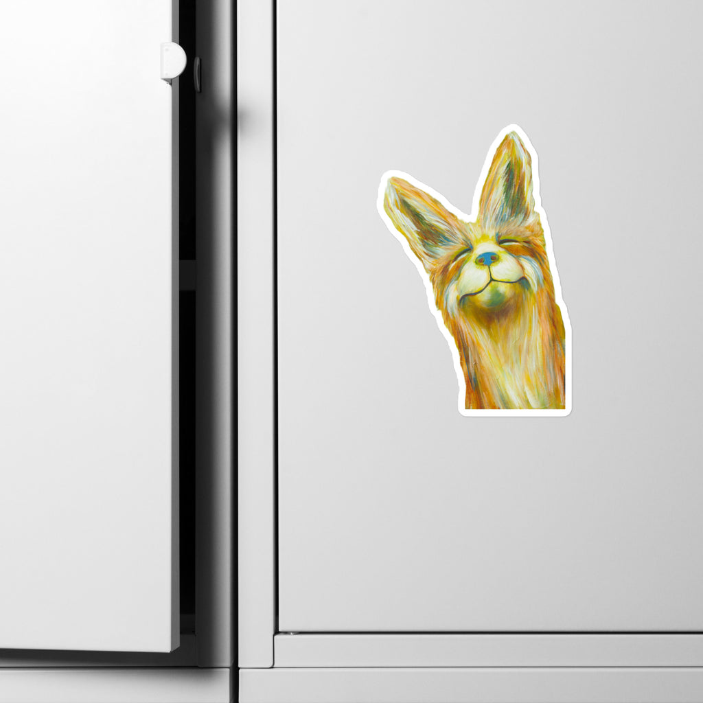 Vinyl decals- Smile Fox