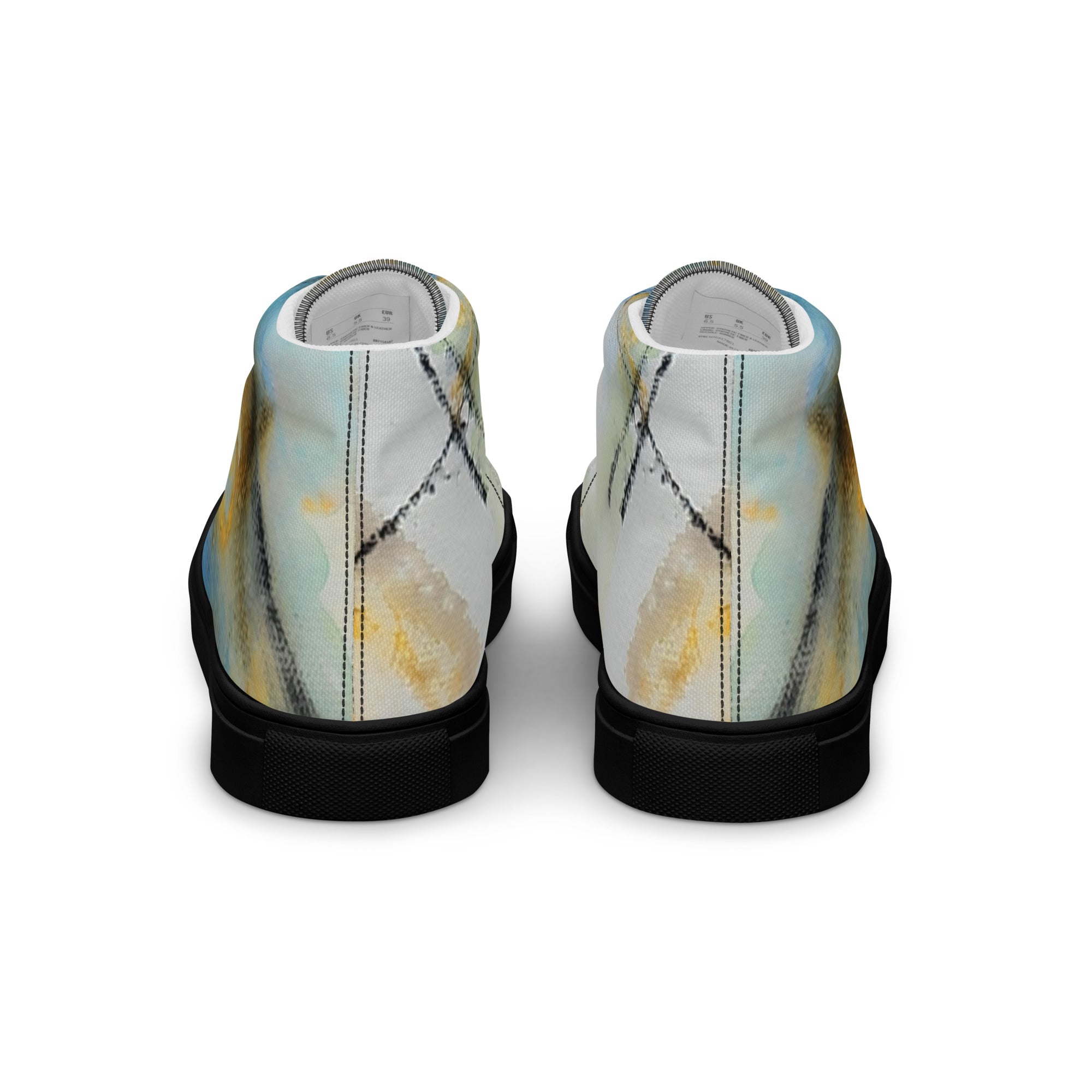Men's High Top- With Caramel
