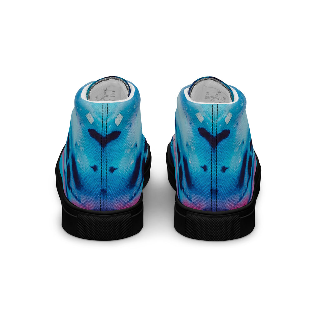 Men's High Top- Ink Wind