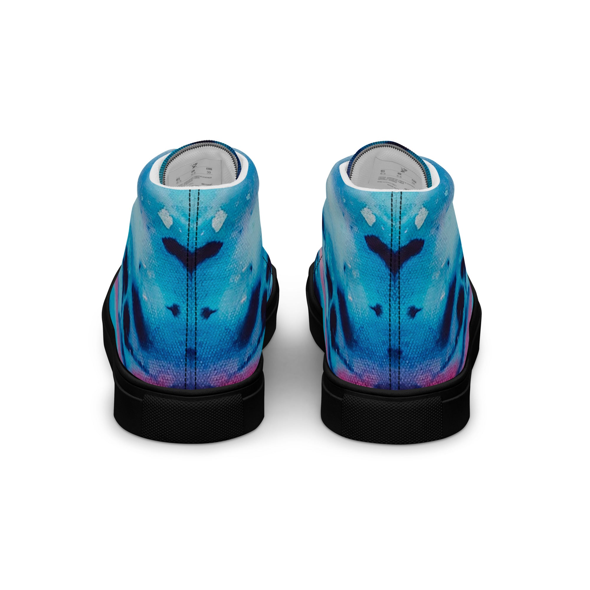 Men's High Top- Ink Wind
