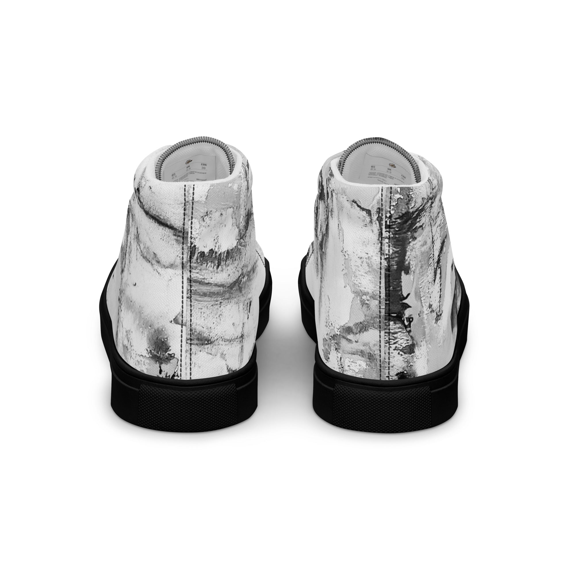 Men's High Top- Mismatch Grey