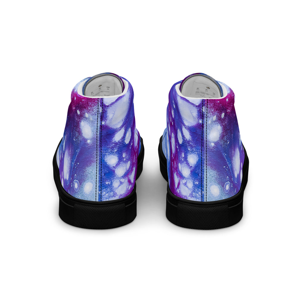 Men's High Top- Galaxy Purple