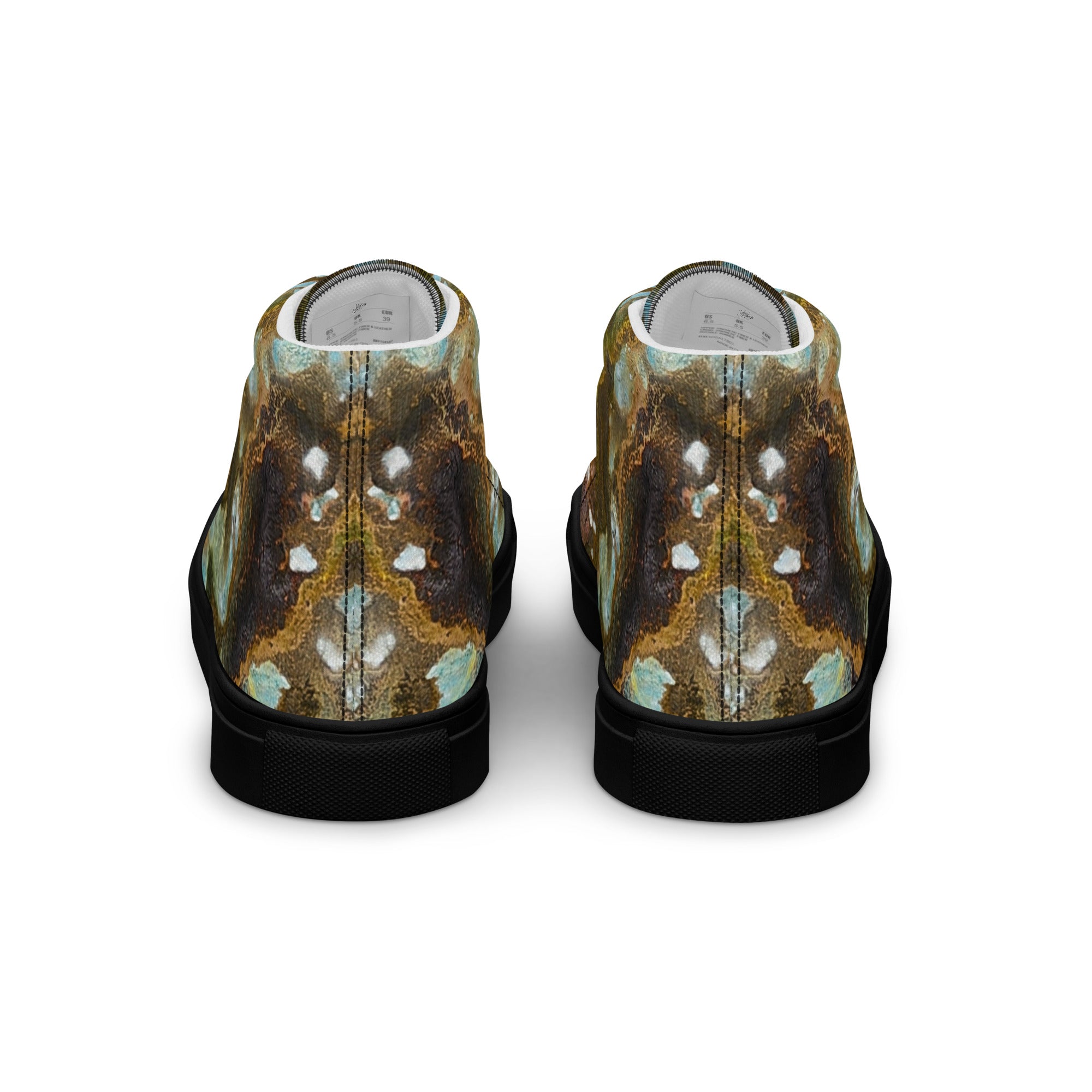 Men's High Top- Microscope