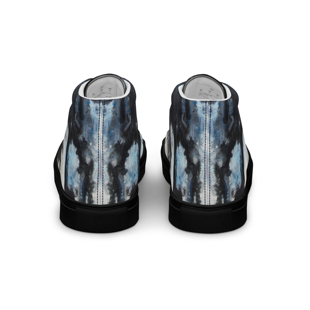 Men's High Top- Start with Blue