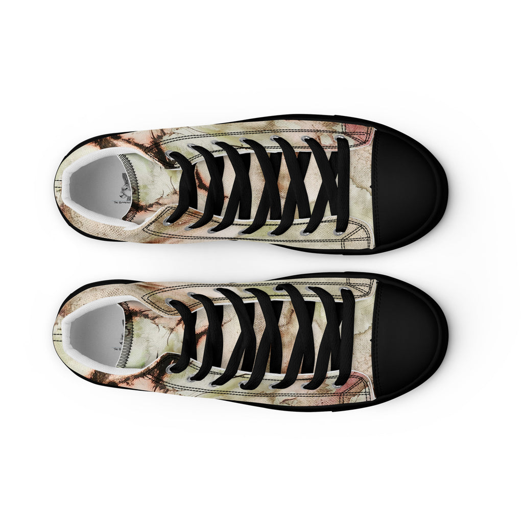 Men's High Top- Ink Earth