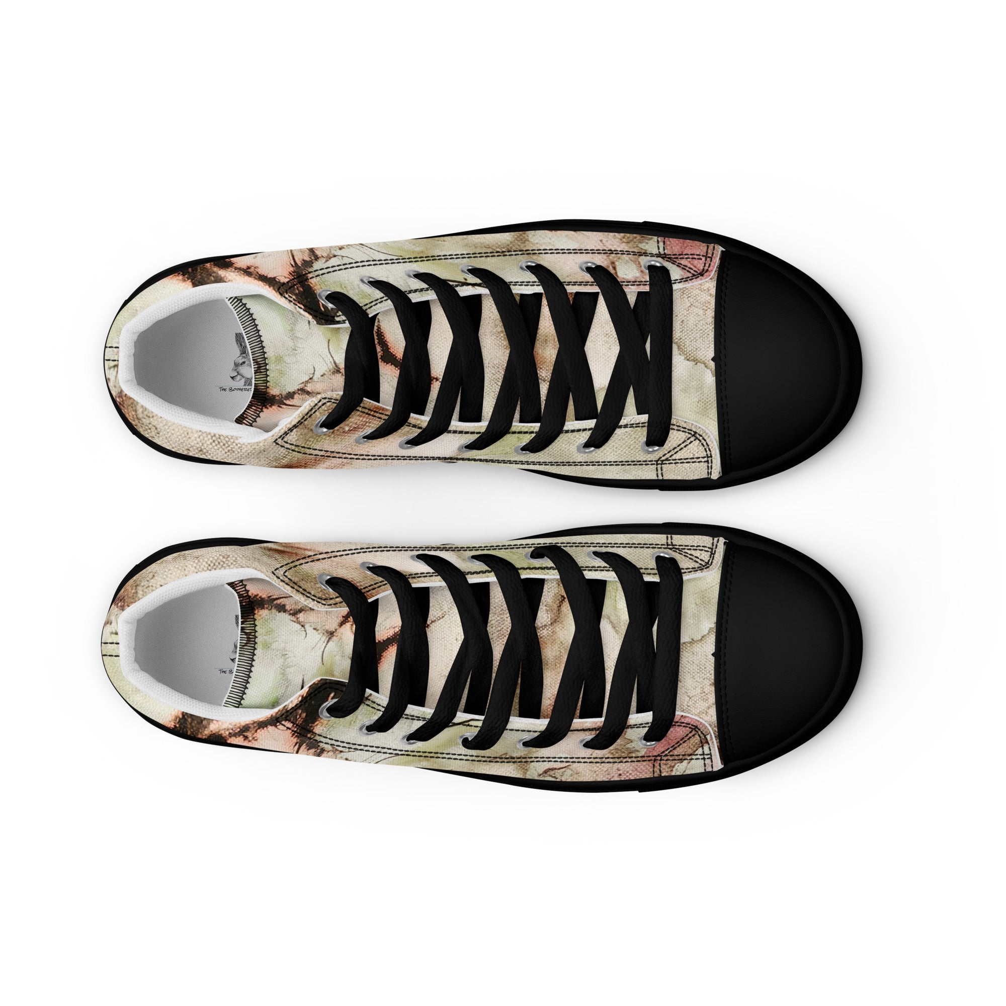 Men's High Top- Ink Earth