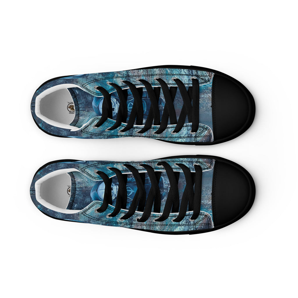 Men's High Top- Skull Boy