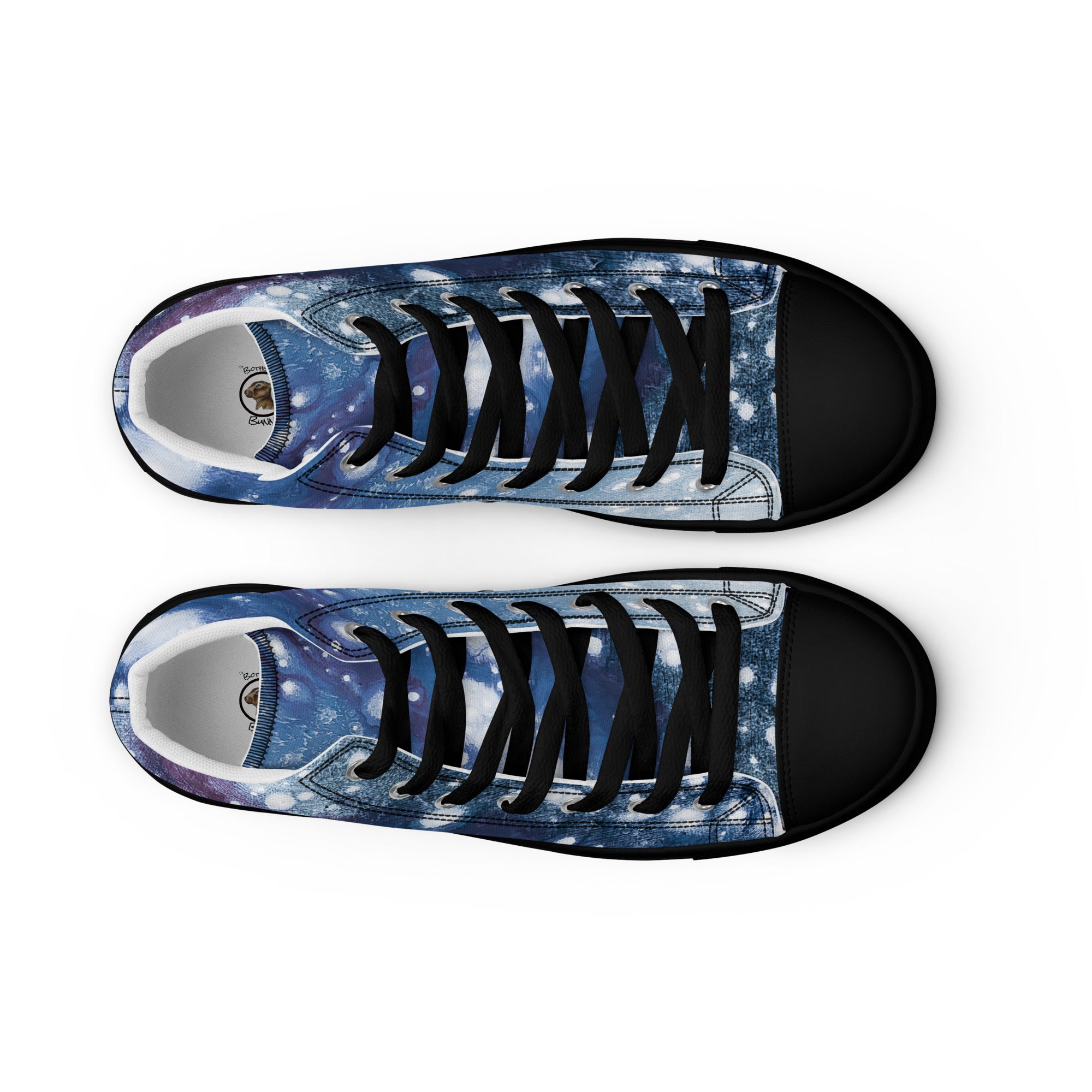 Men's High Top- Galaxy Blue