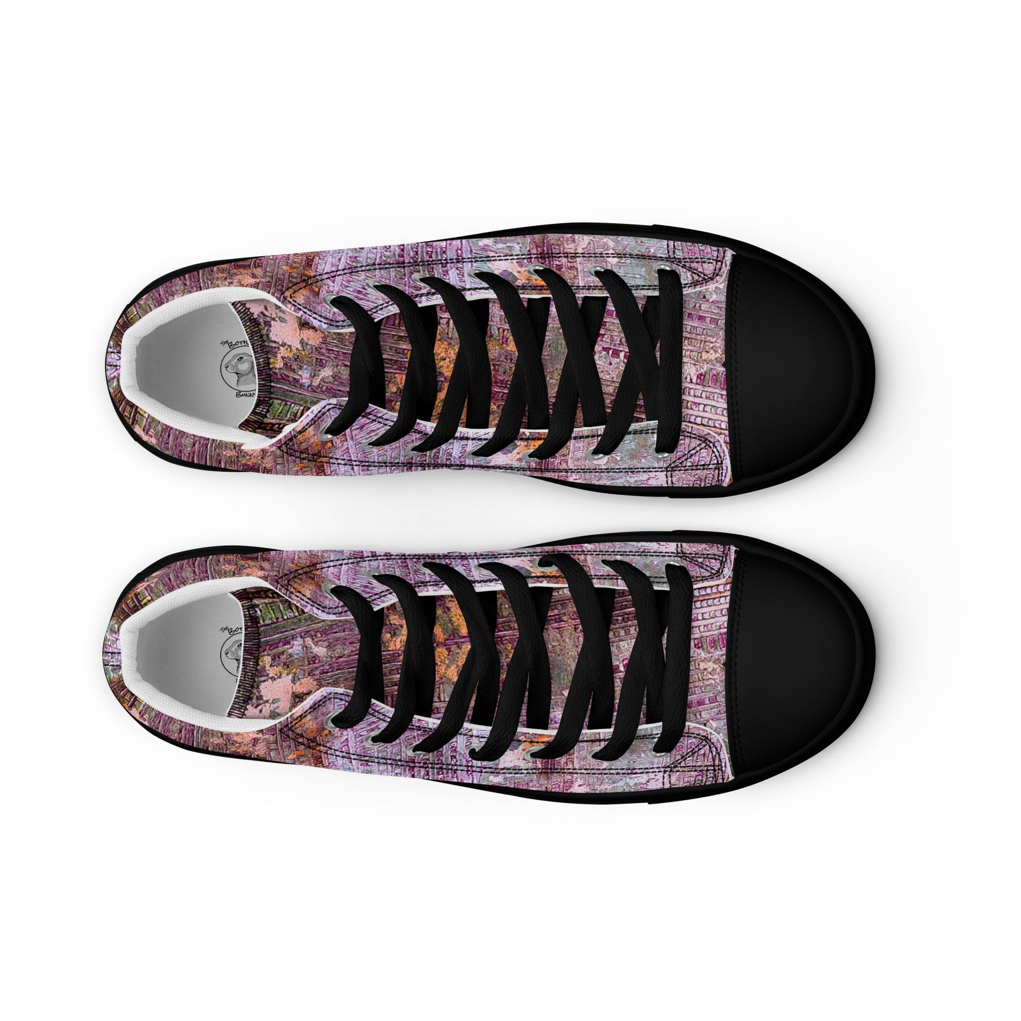 Men's High Top- Weave Berry