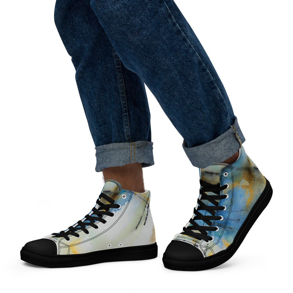 Men's High Top- With Caramel