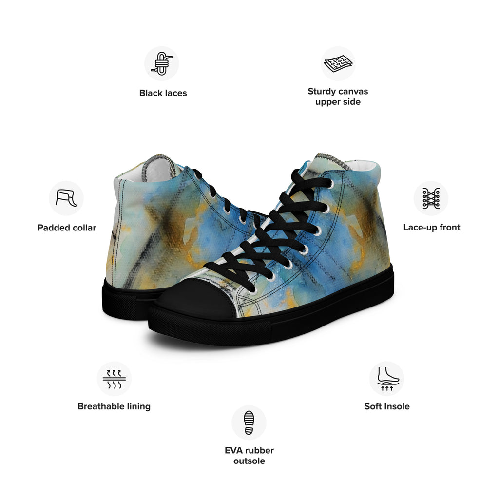 Men's High Top- With Caramel