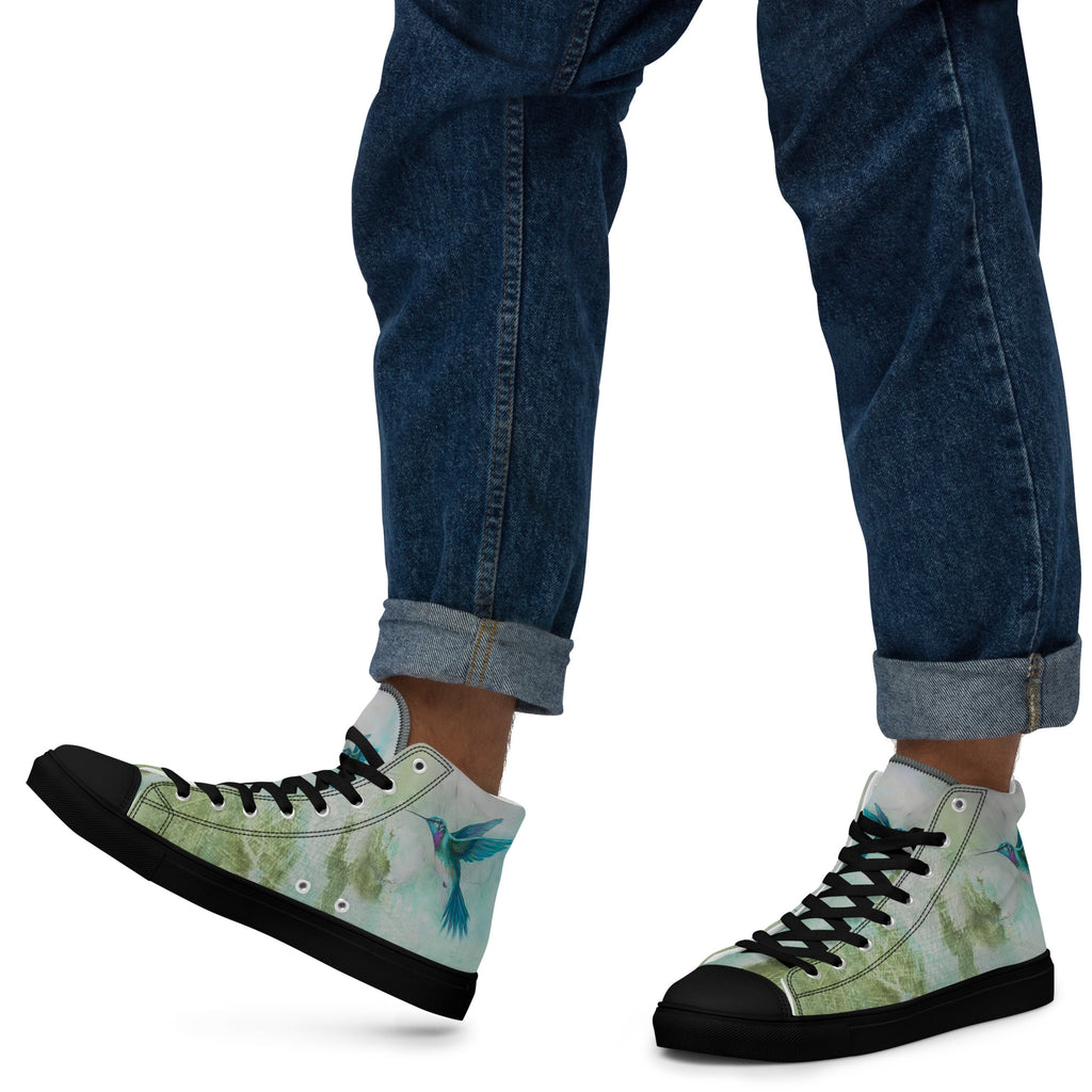Men's High Top- Hummingbird