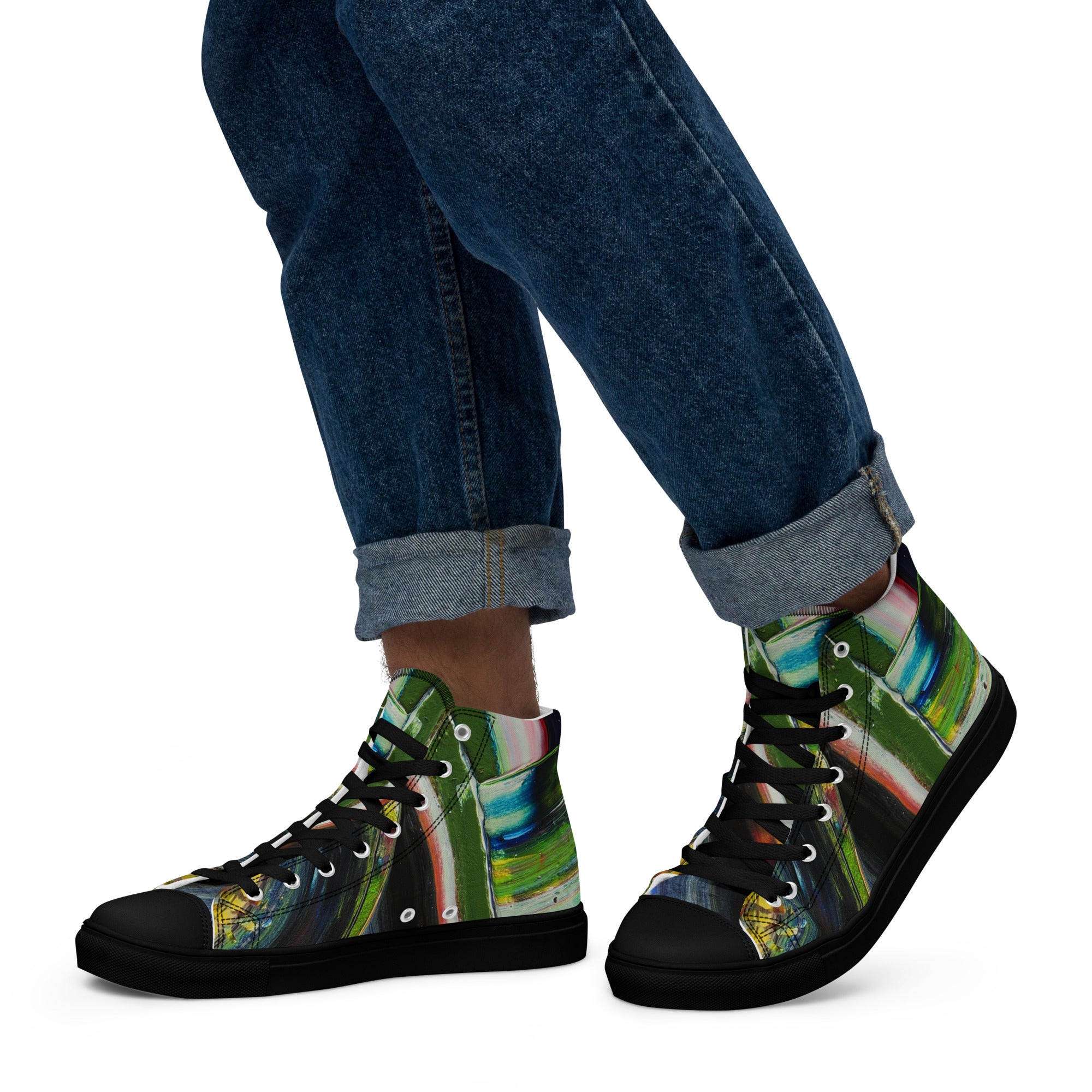 Men's High Top- Circus Green