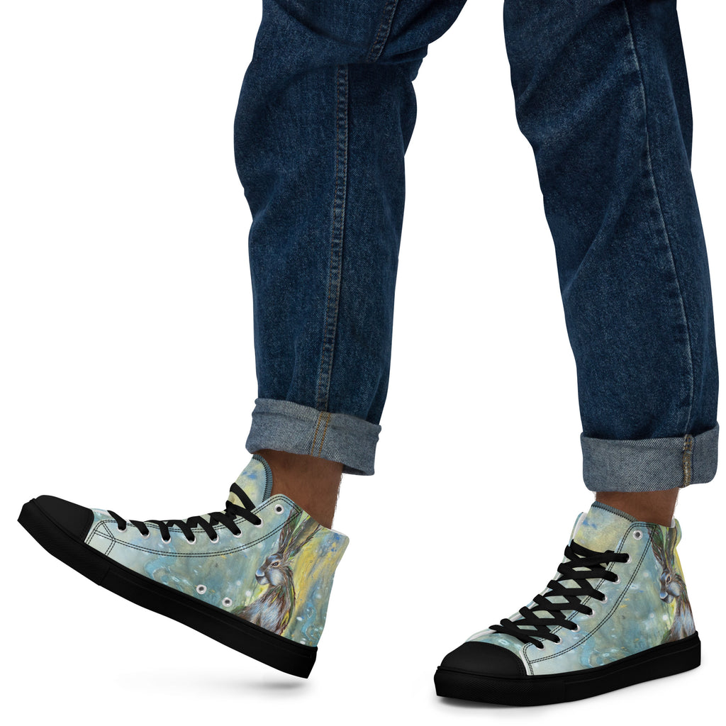 Men's High Top- Hare the Music