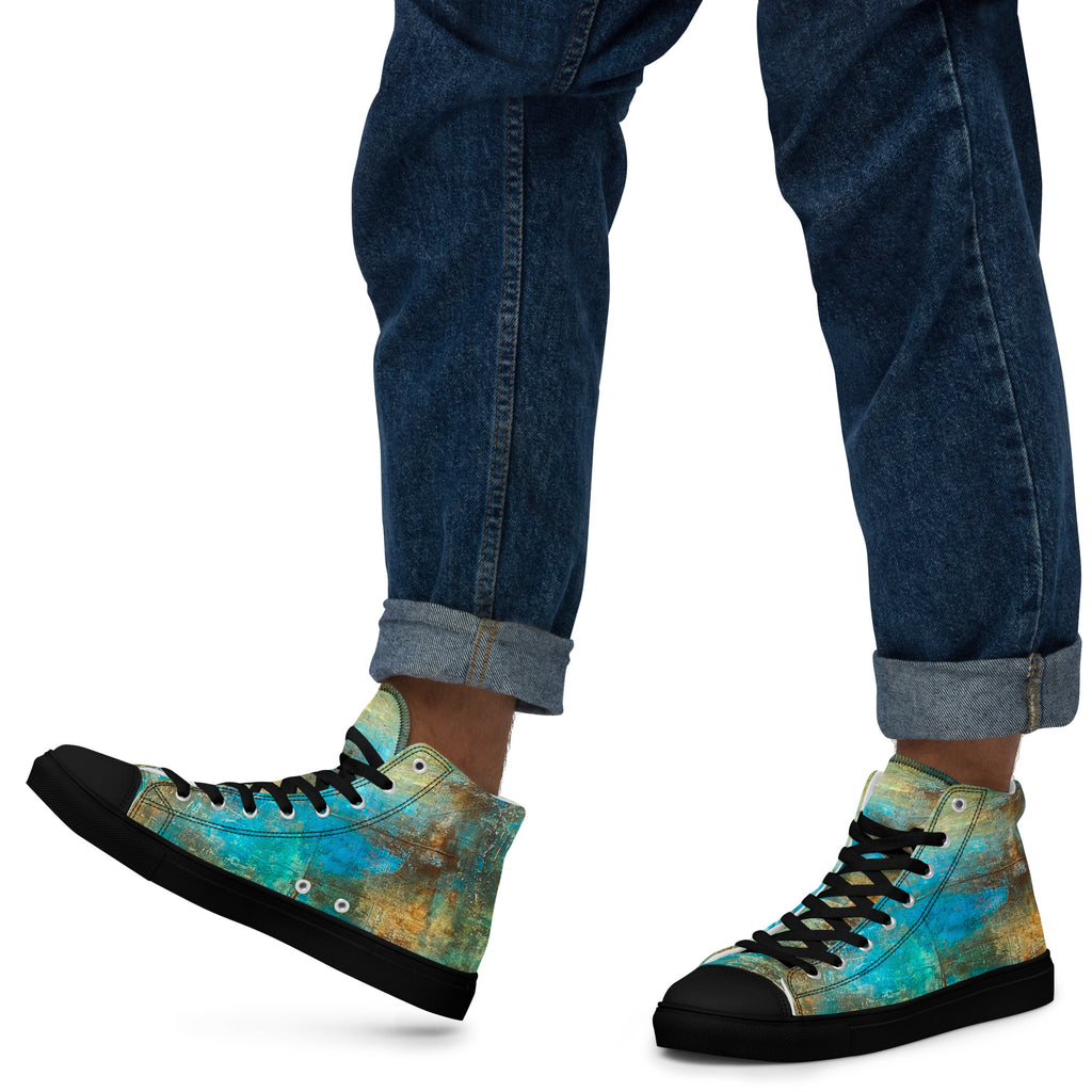Men's High Top- Bright Earth