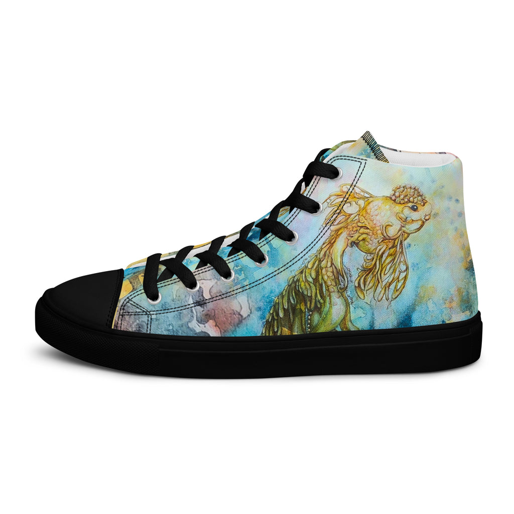 Men's High Top- Goldfish