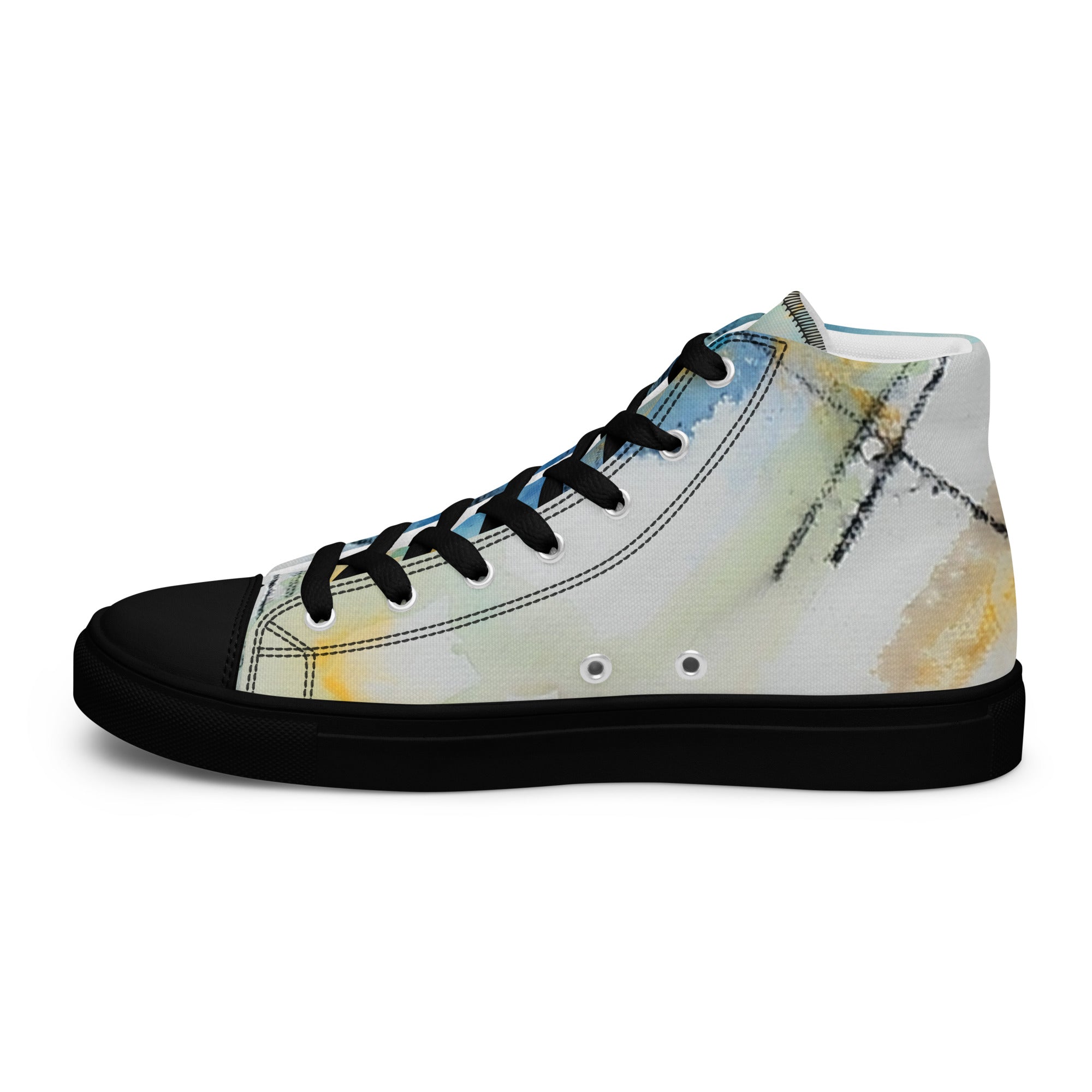 Men's High Top- With Caramel