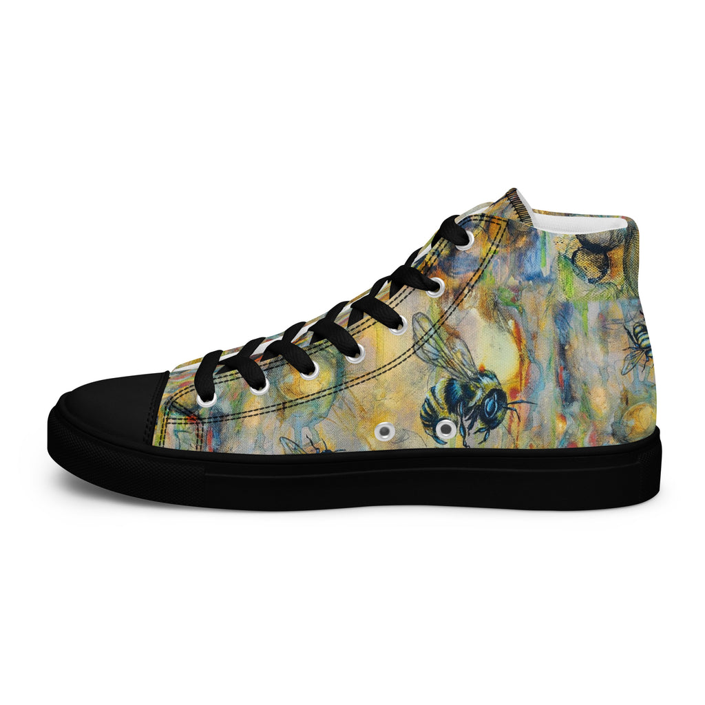 Men's High Top- Camp Bee