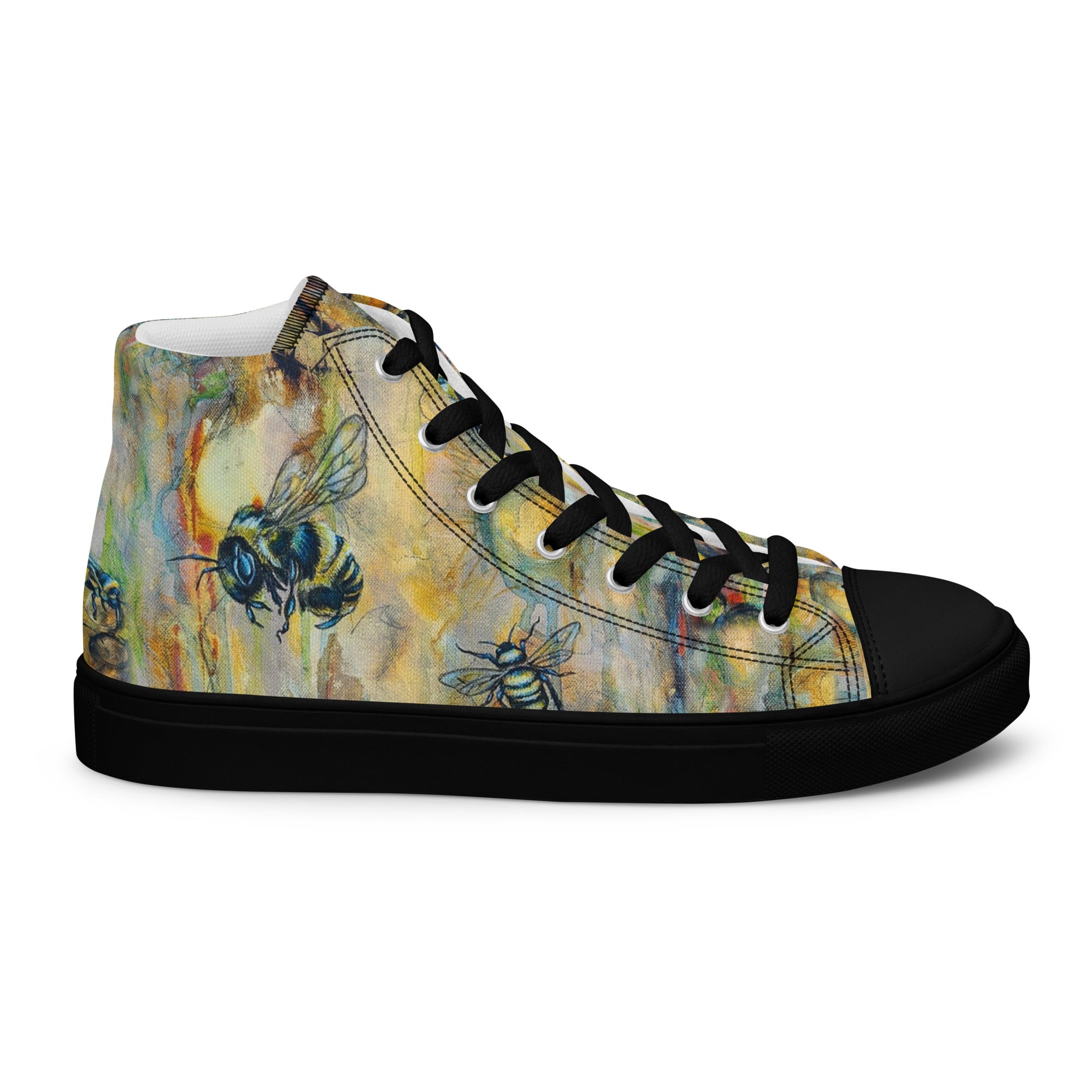 Men's High Top- Camp Bee