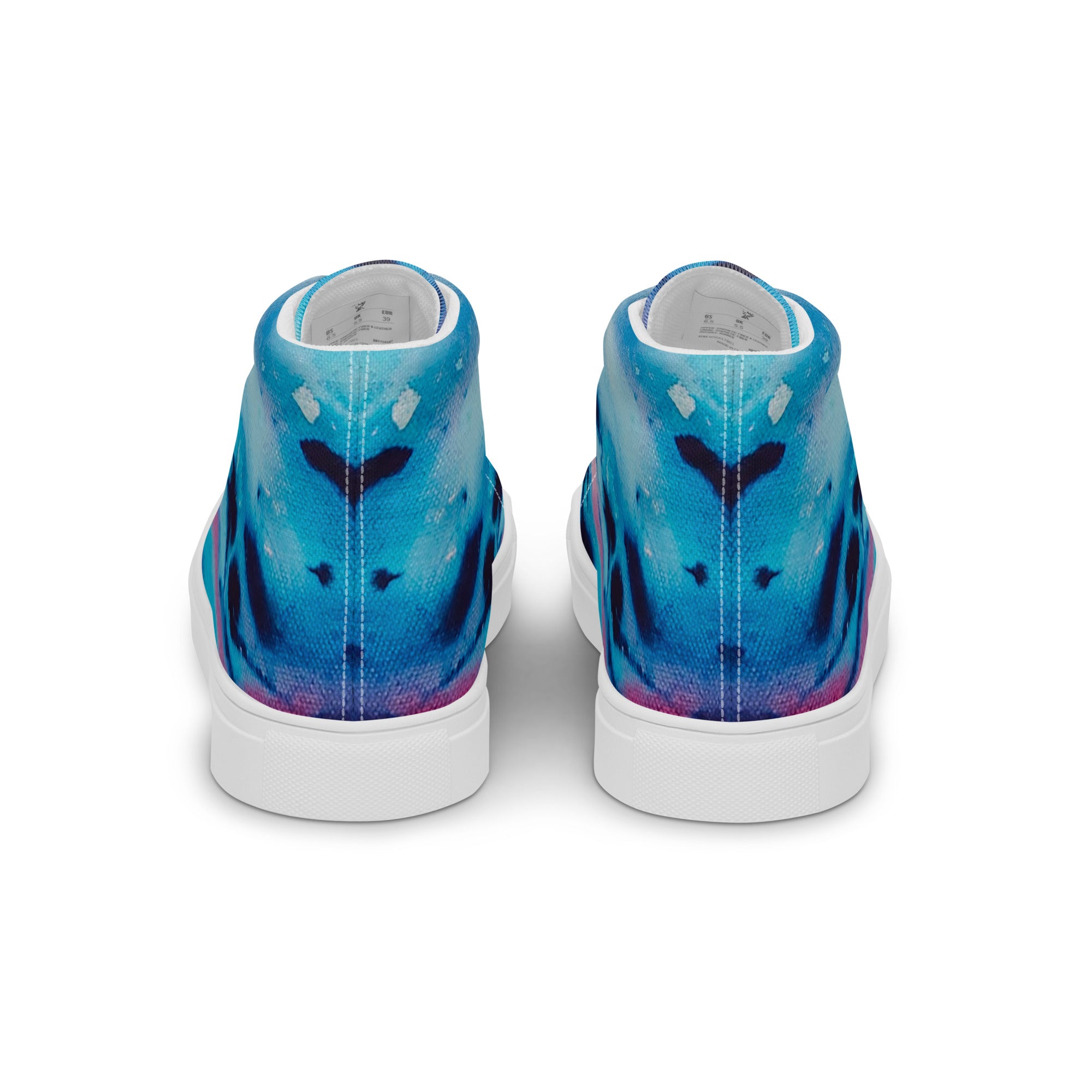 Men's High Top- Ink Wind
