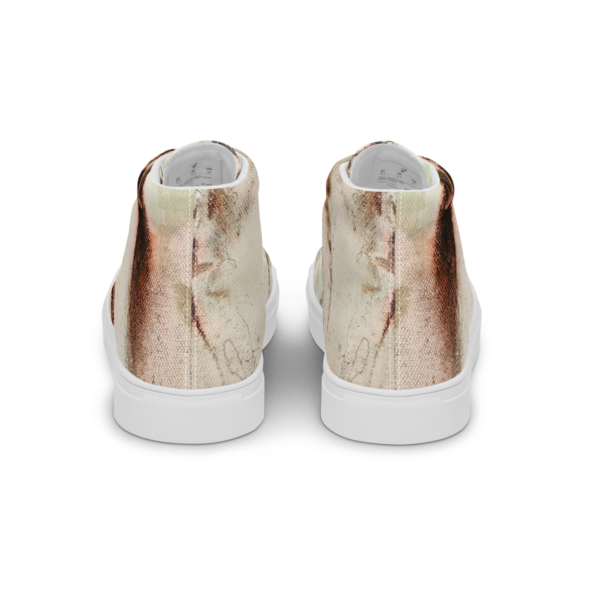 Men's High Top- Ink Earth