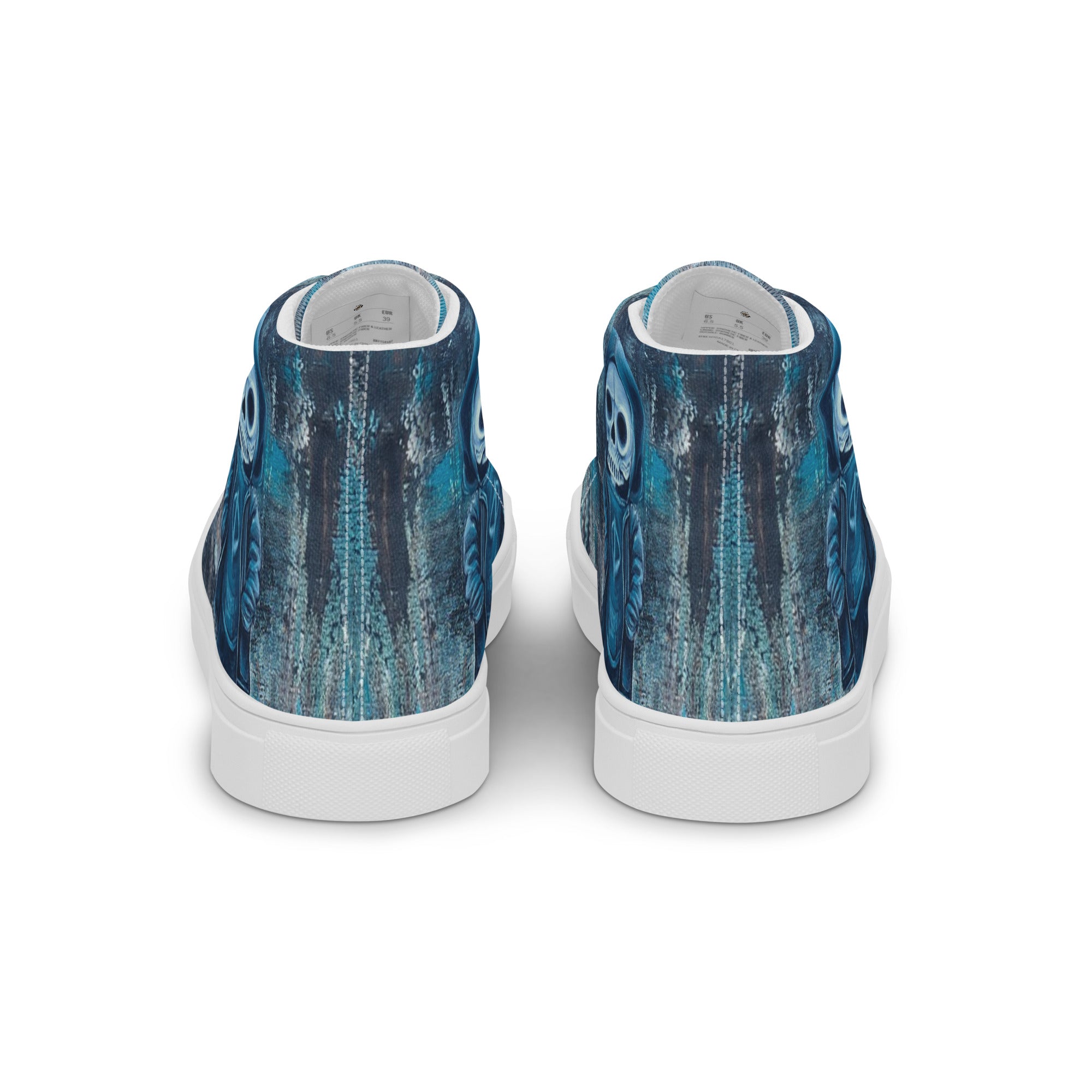 Men's High Top- Skull Boy