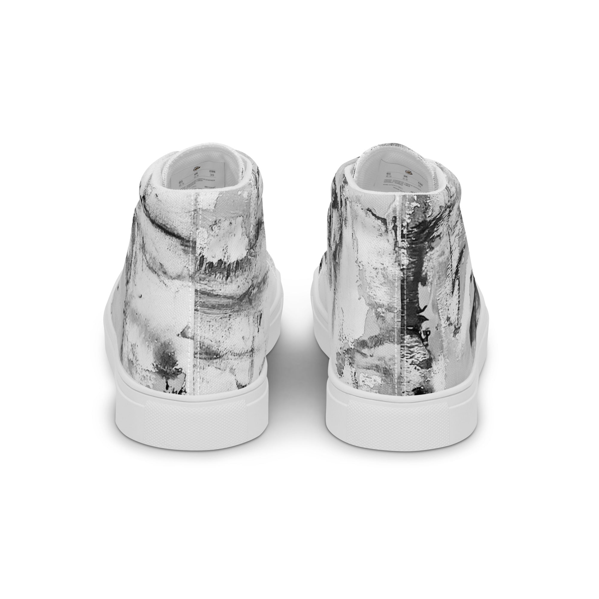 Men's High Top- Mismatch Grey