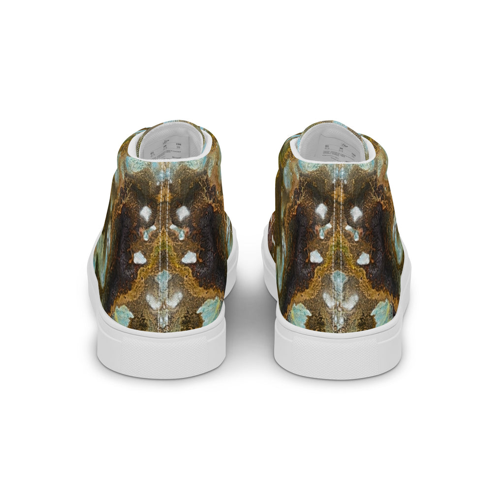 Men's High Top- Microscope