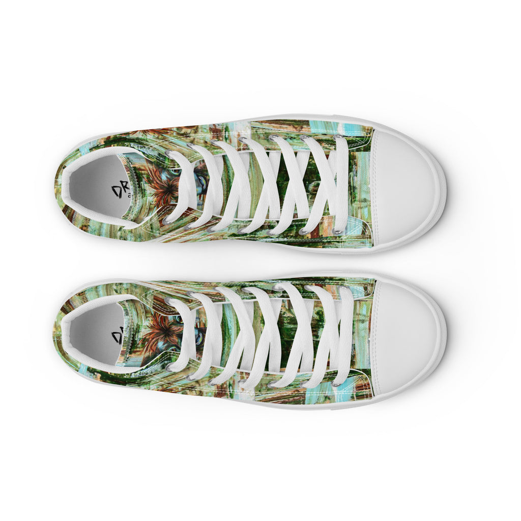 Men's High Top- Baby Cow