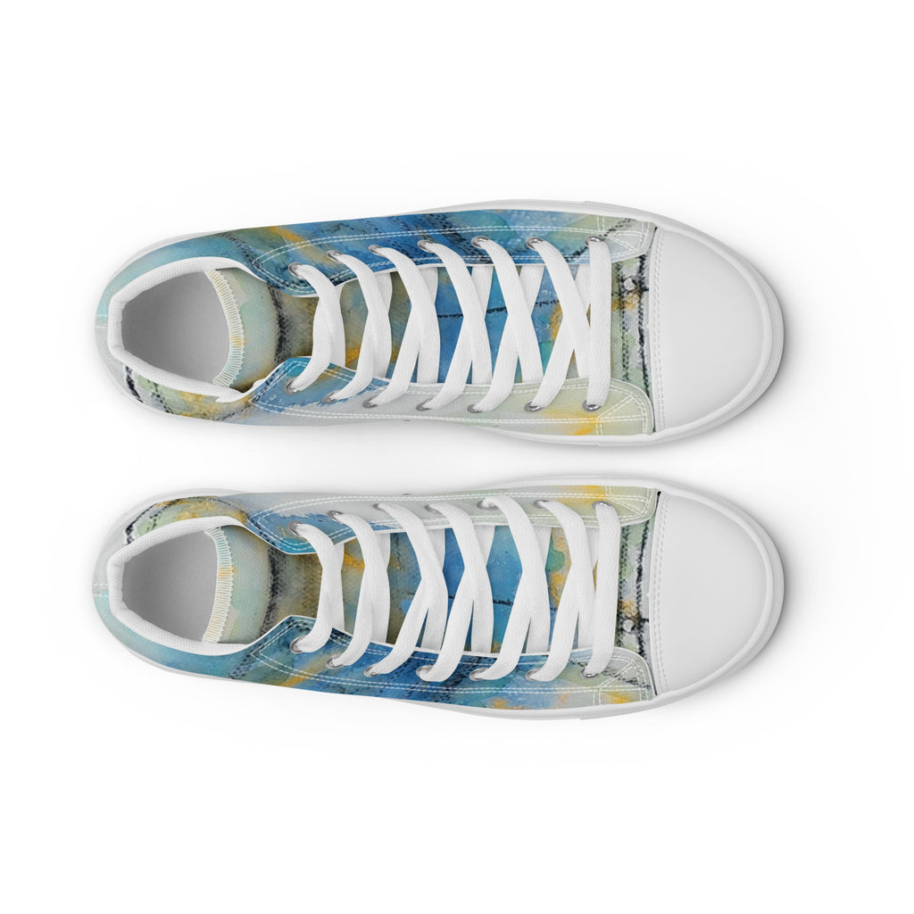 Men's High Top- With Caramel