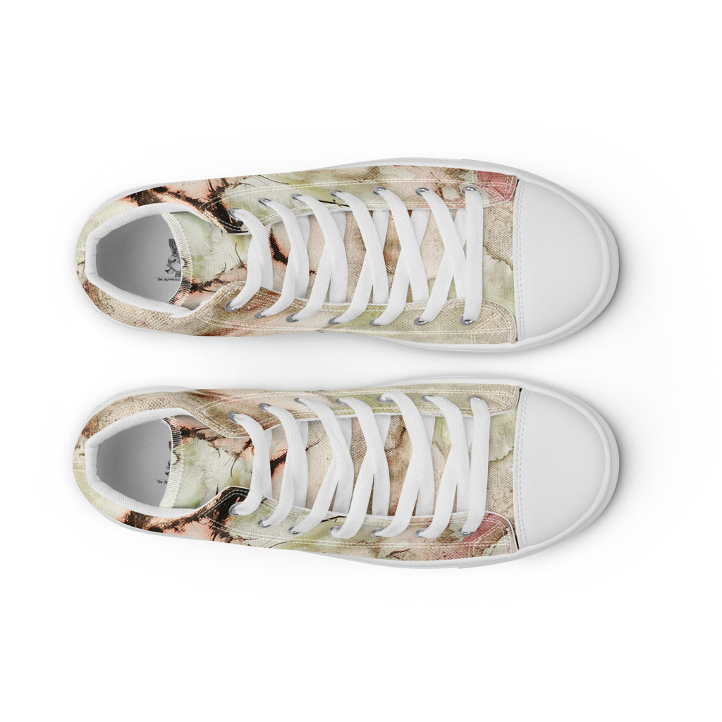 Men's High Top- Ink Earth