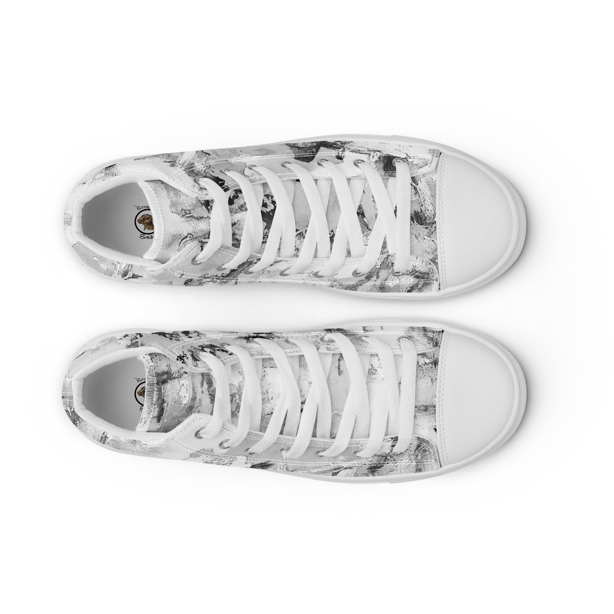 Men's High Top- Mismatch Grey