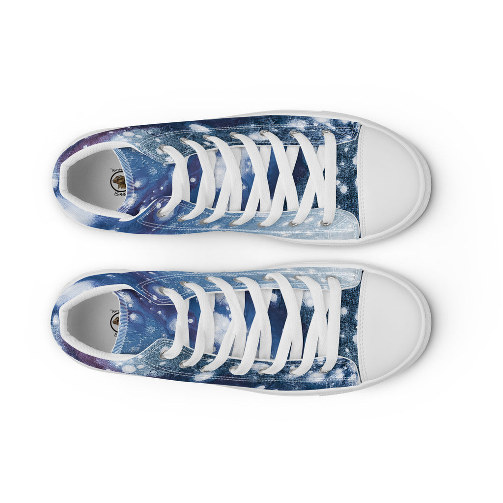 Men's High Top- Galaxy Blue