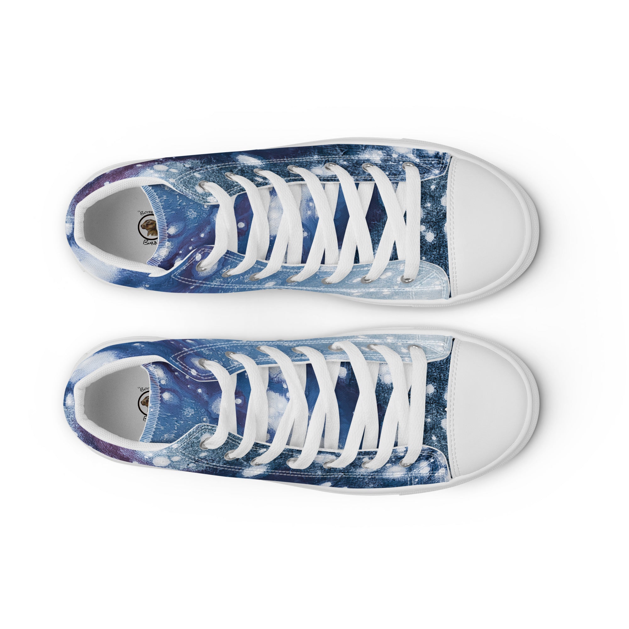Men's High Top- Galaxy Blue