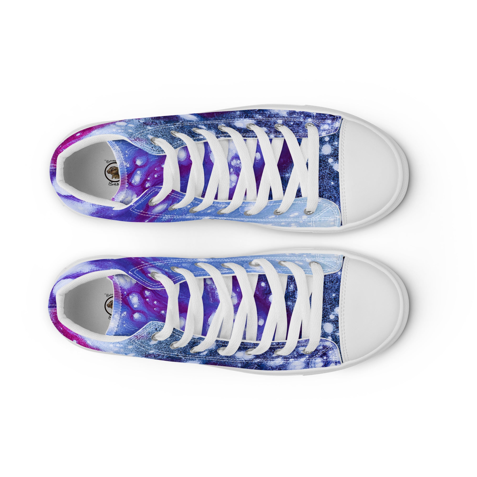 Men's High Top- Galaxy Purple