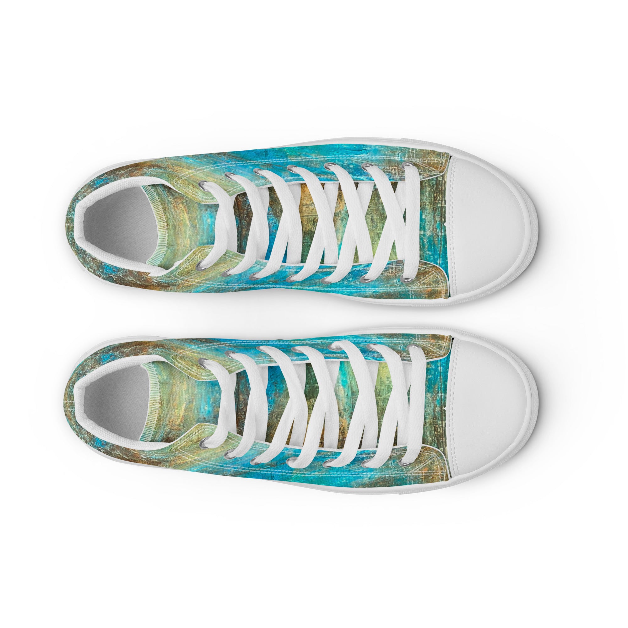 Men's High Top- Bright Earth