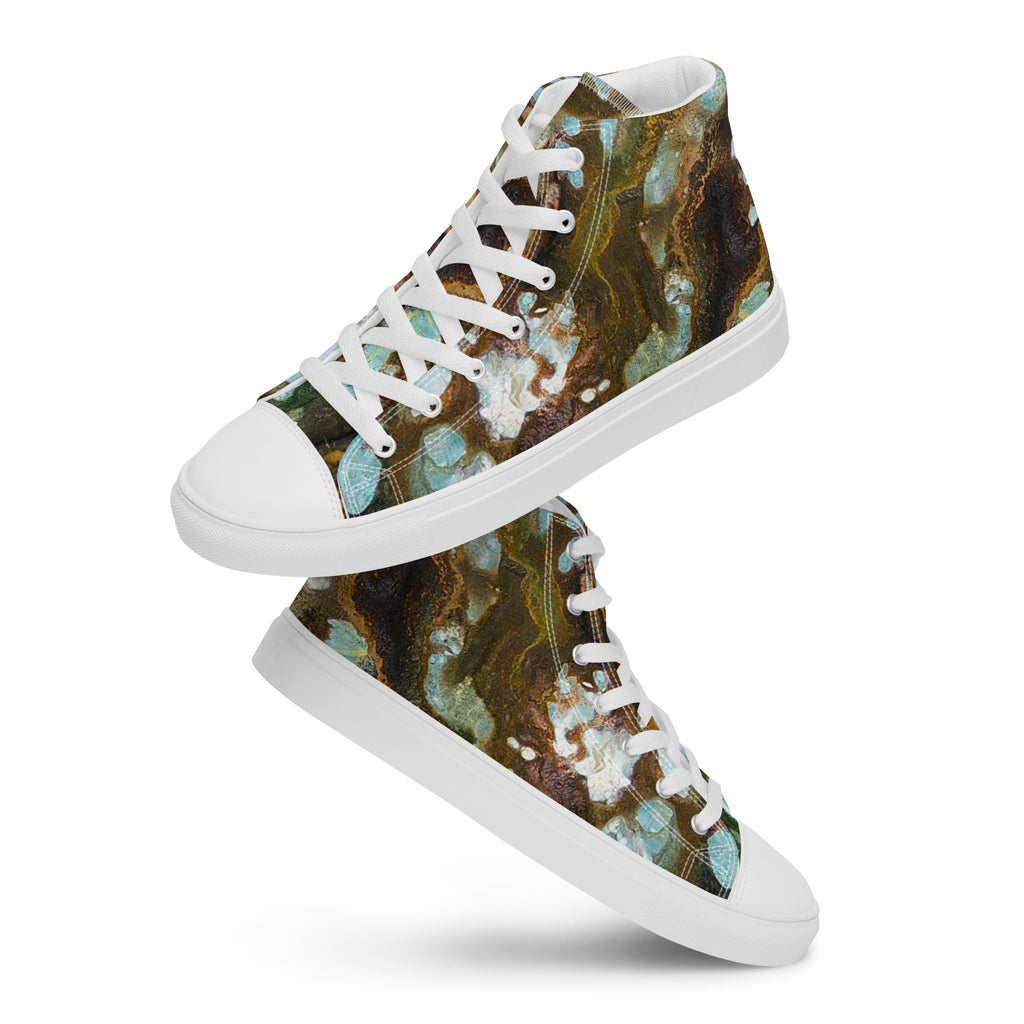 Men's High Top- Microscope