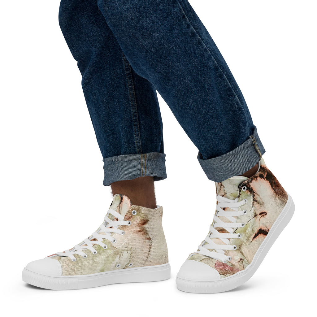Men's High Top- Ink Earth