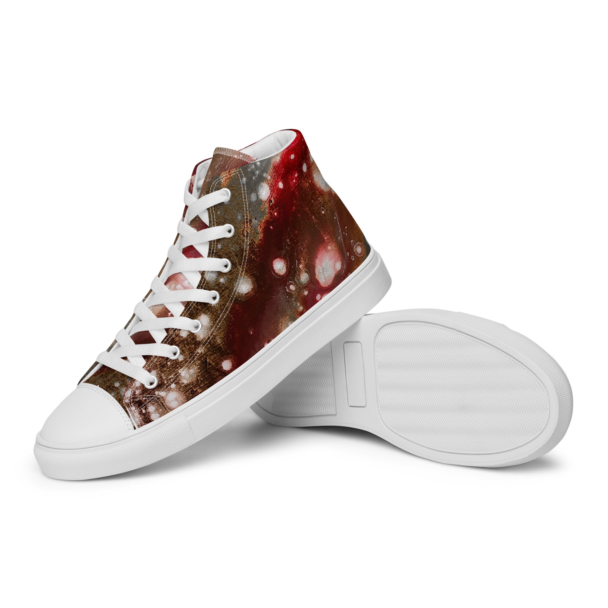 Men's High Top- Galaxy Rust
