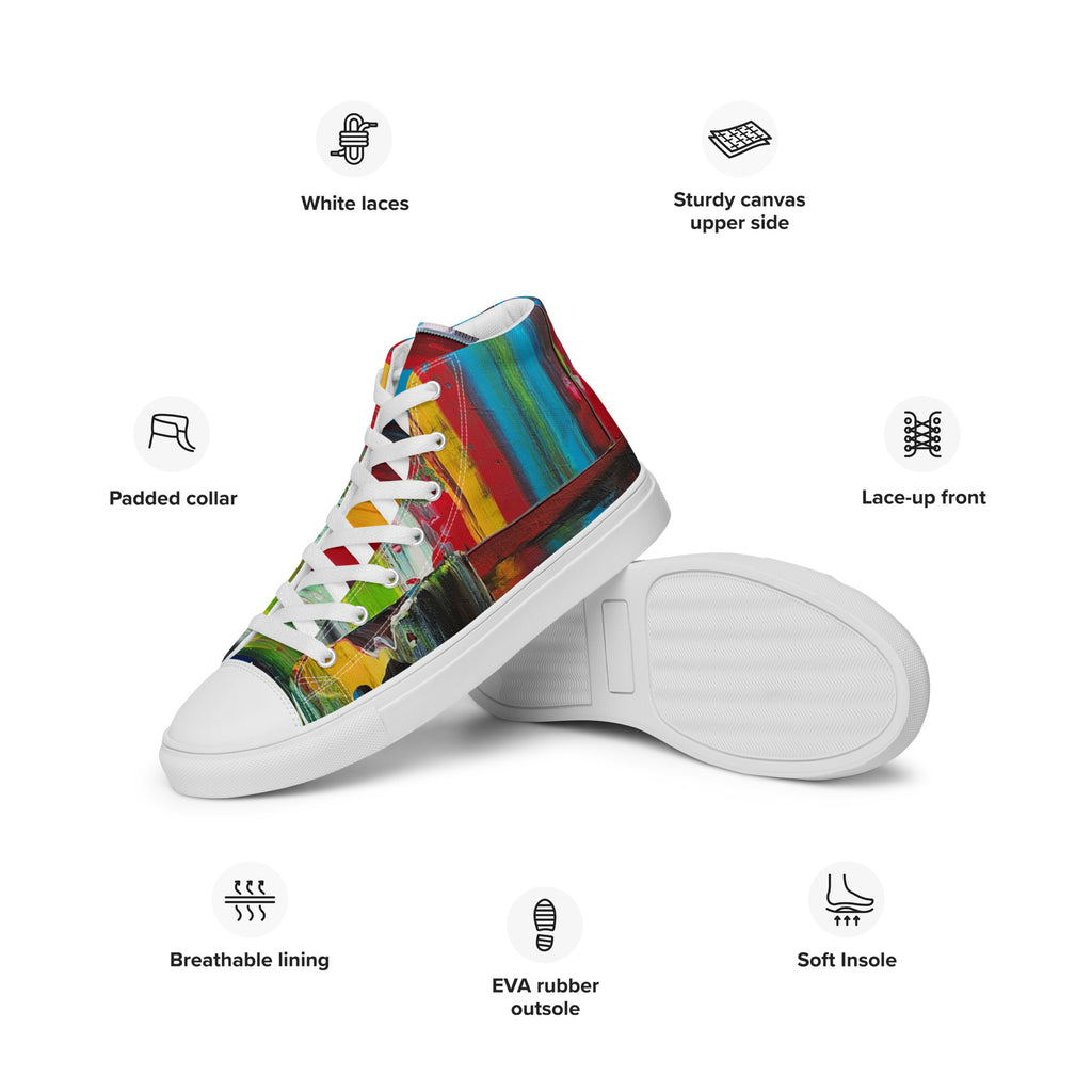 Men's High Top- Circus