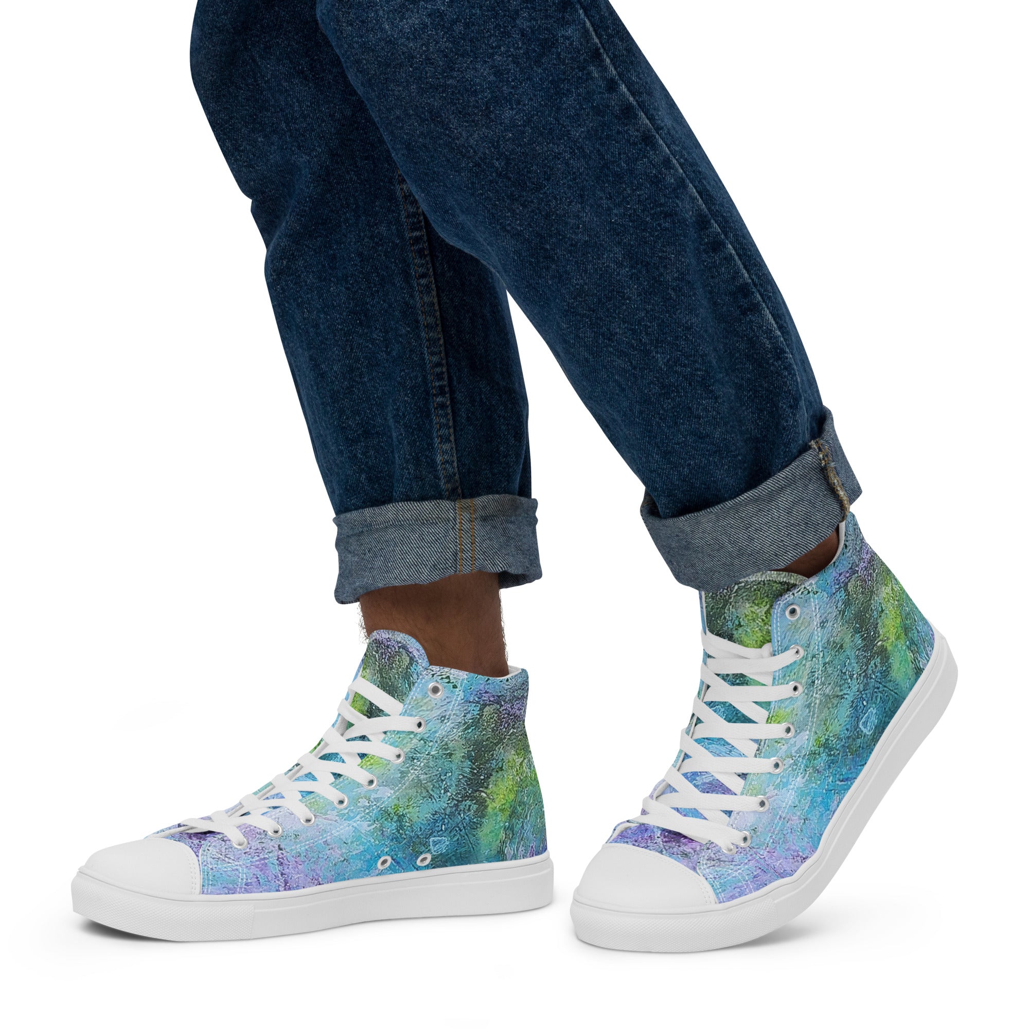 Men's High Top- Lagoon