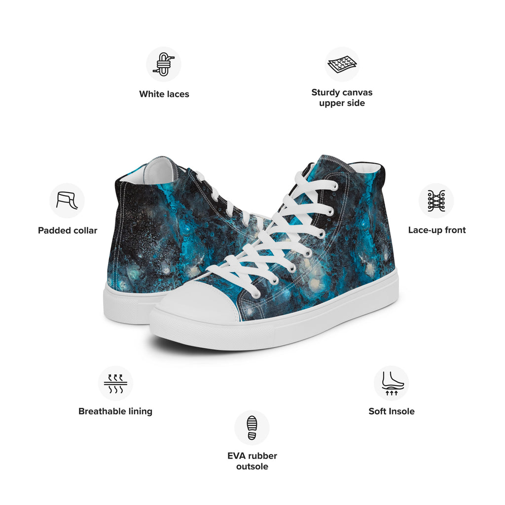 Men's High Top- Cosmos