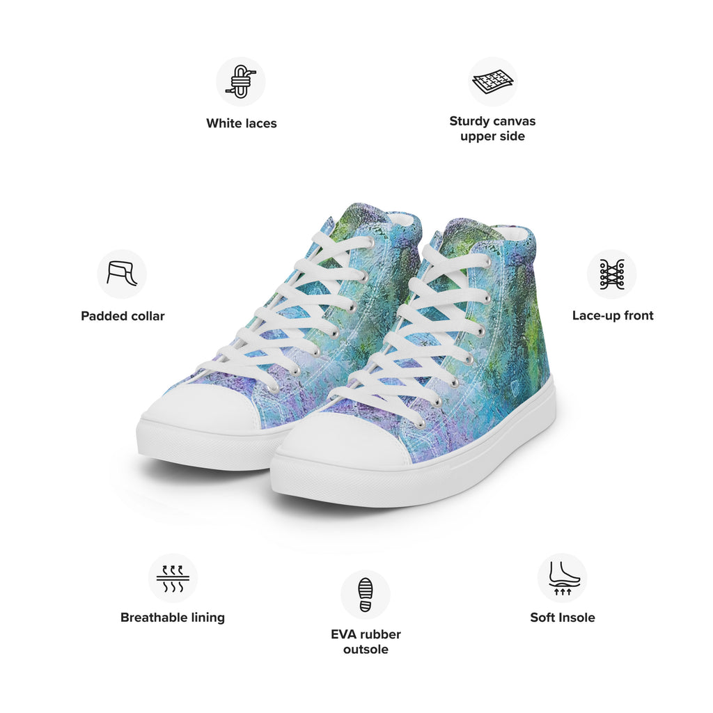Men's High Top- Lagoon