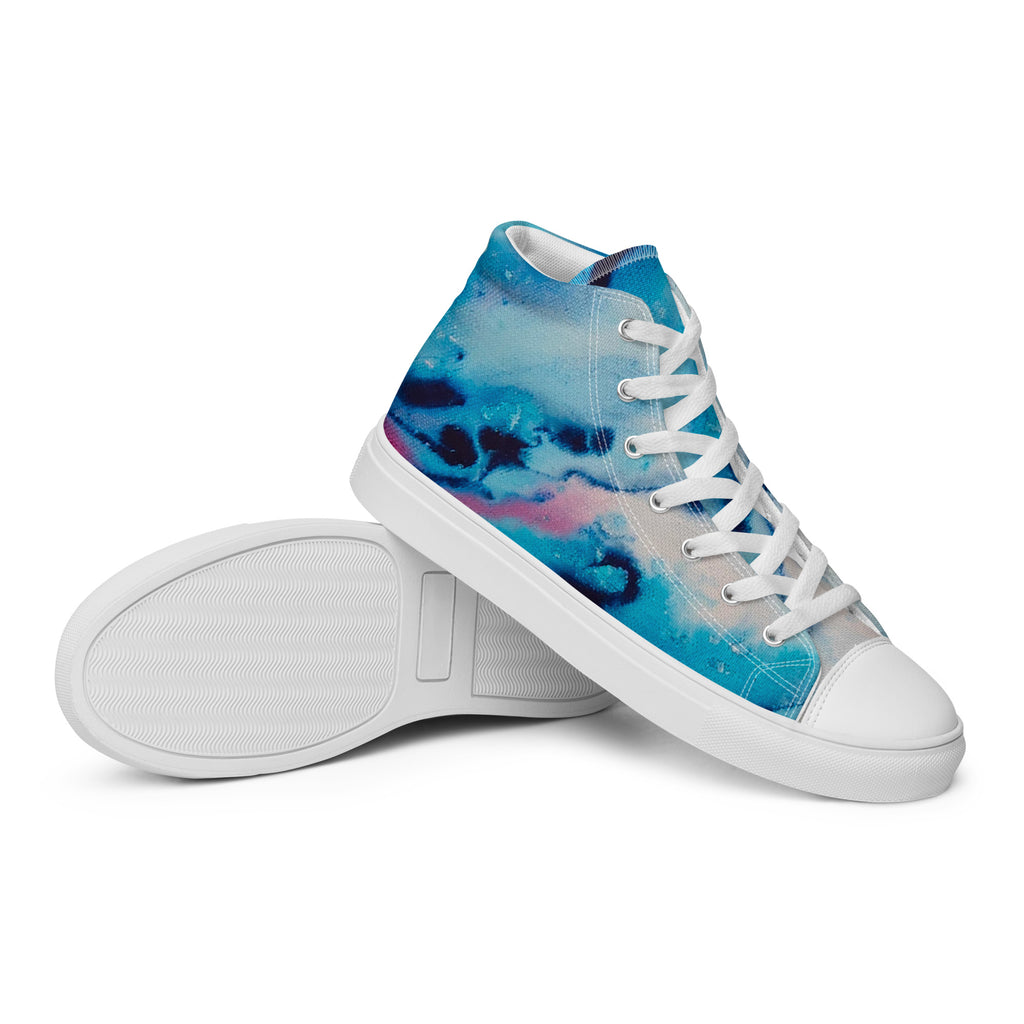 Men's High Top- Ink Wind