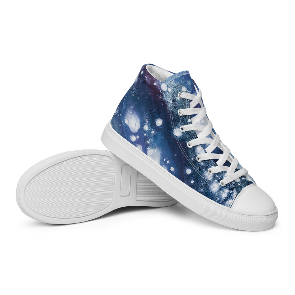 Men's High Top- Galaxy Blue