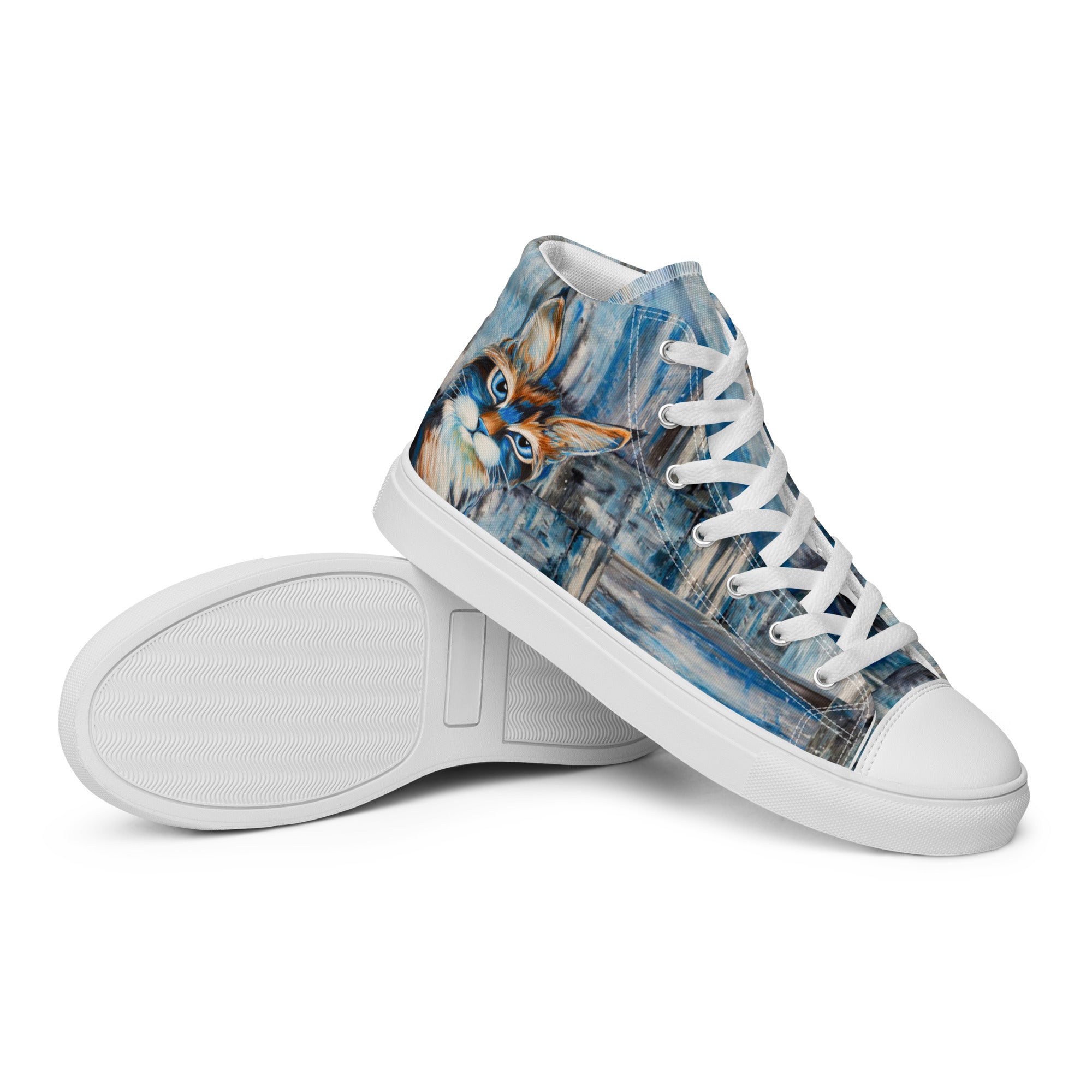 Men's High Top- Big Kitty