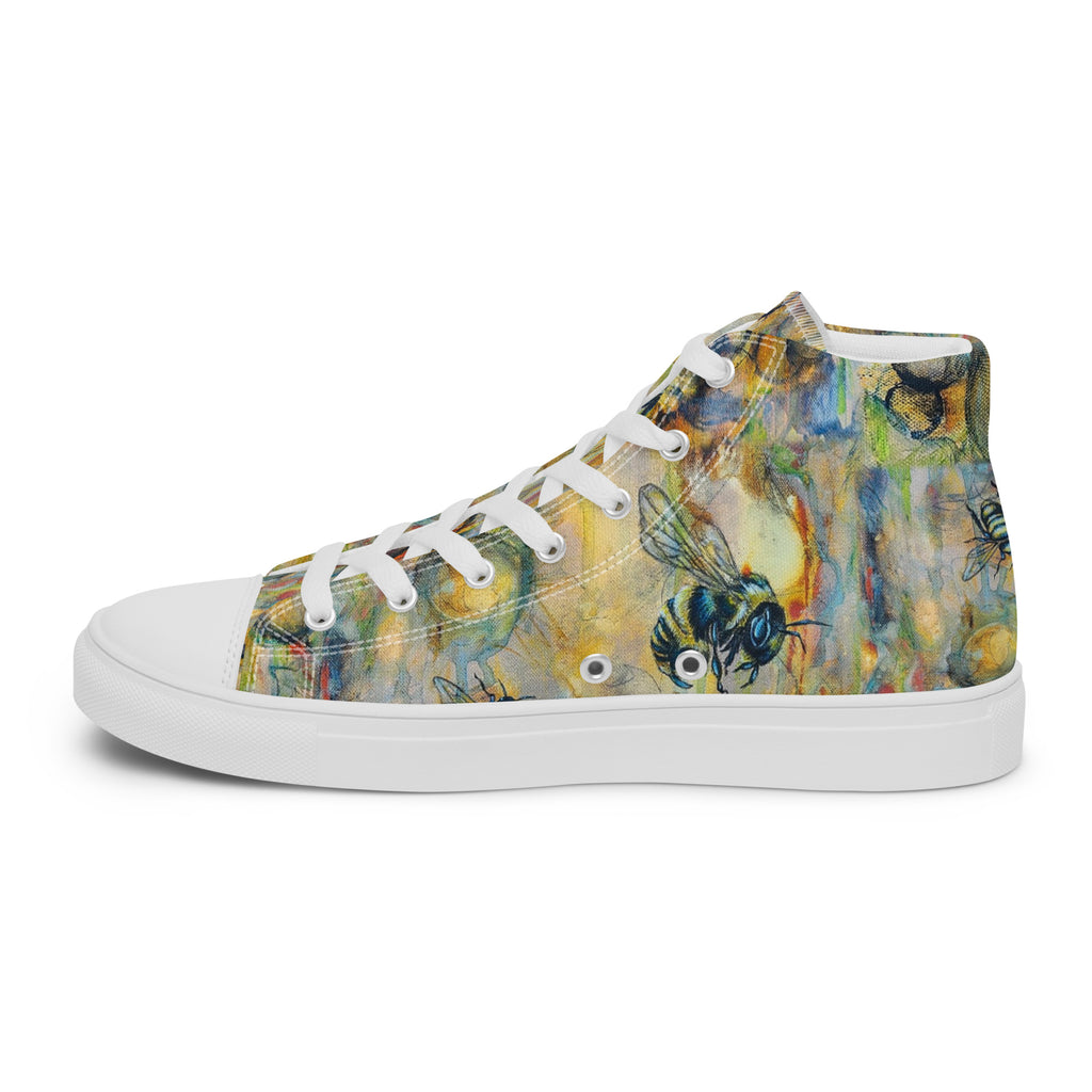 Men's High Top- Camp Bee